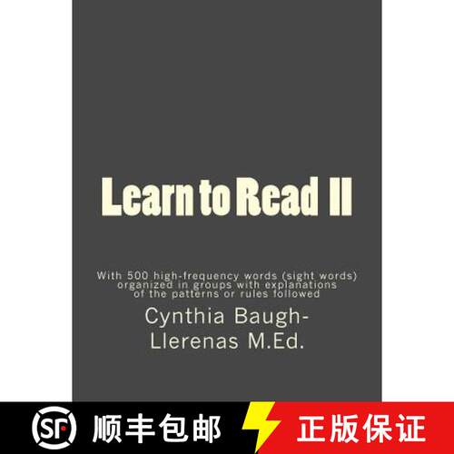 【3-4周达】Learn to Read II [9780692692844]