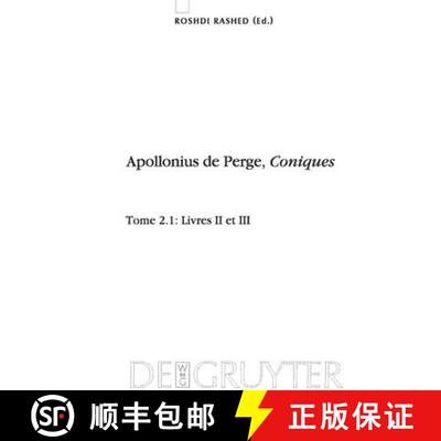 【3-4周达】Livres II et III. Commentaire historique et mathématique, édition et traduction du texte... [9783110217155]