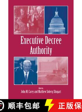 【3-4周达】Executive Decree Authority [9780521597227]