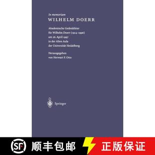 Für A... 1996 Doerr Wilhelm 1914 Akademische 4周達 26. 9783662428931 Memoriam Gedenkfeier
