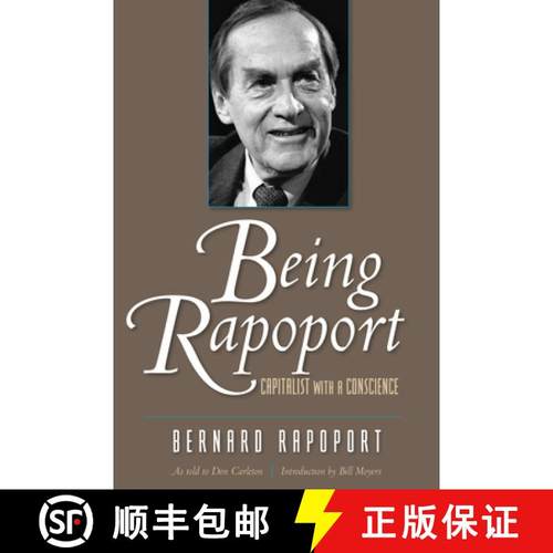【3-4周达】Being Rapoport: Capitalist with a Conscience [9780999731826]