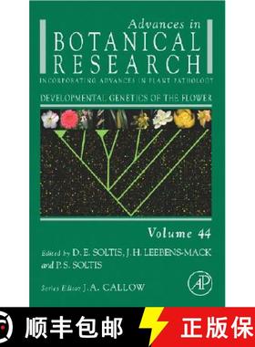 【3-4周达】Developmental Genetics of the Flower: Advances in Botanical Research - Developmental Genet... [9780120059447]