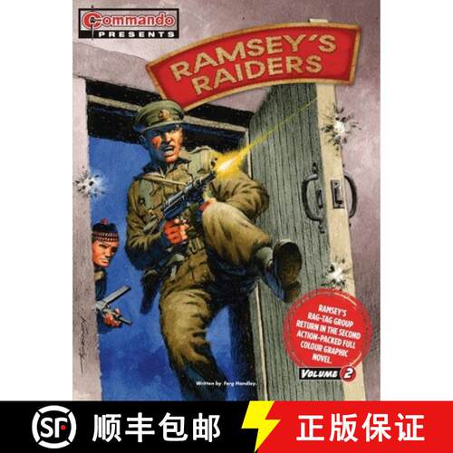 【3-4周达】Commando Presents: Ramsey's Raiders Vol. 2 [9781845357986]