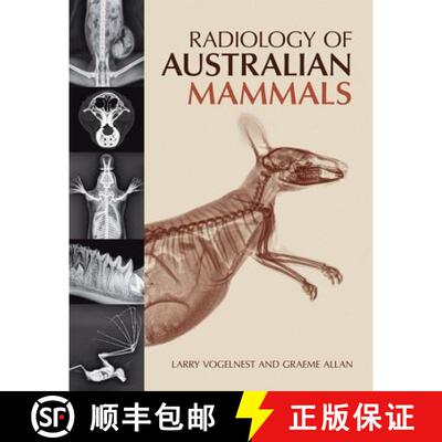 【3-4周达】精装 Radiology of Australian Mammals [9780643108646]
