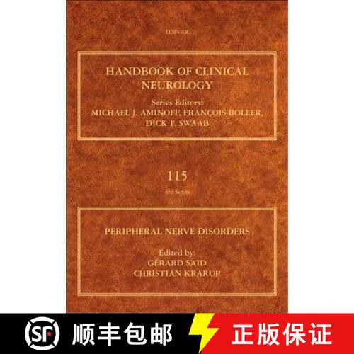 【3-4周达】精装 Peripheral Nerve Disorders: Volume 115 [9780444529022]