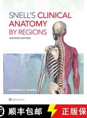 【3-4周达】Snell's Clinical Anatomy by Regions [9781975194093]