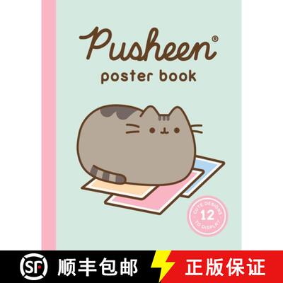 【3-4周达】Pusheen Poster Book: 12 Cute Designs to Display [9780762496976]