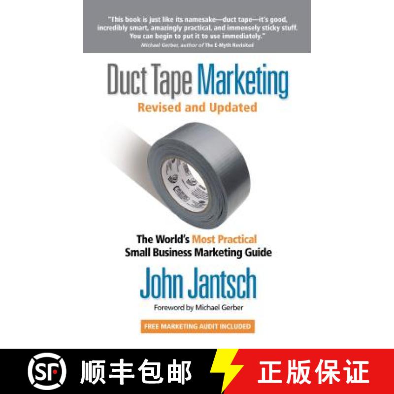 【2-3周达】Duct Tape Marketing Revised and   Updated: The World's Most Practical Small Business Marke... [9781595554659]