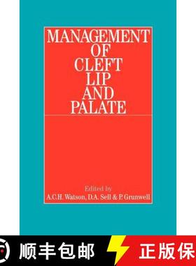 【3-4周达】Management Of Cleft Lip And Palate [Wiley公共健康] [9781861561589]