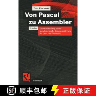 Assembler für Eine Von Intel Programmierung Einführung ... die Pascal maschinennahe 4周达 9783528155902
