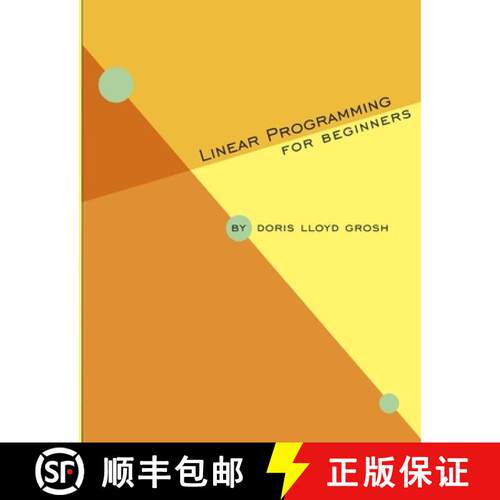 【3-4周达】Linear Programming for Beginners [9780557386246]