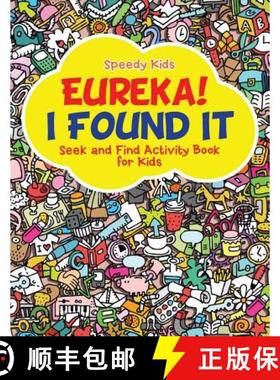 【3-4周达】Eureka! I Found It - Seek and Find Activity Book for Kids [9781541909465]
