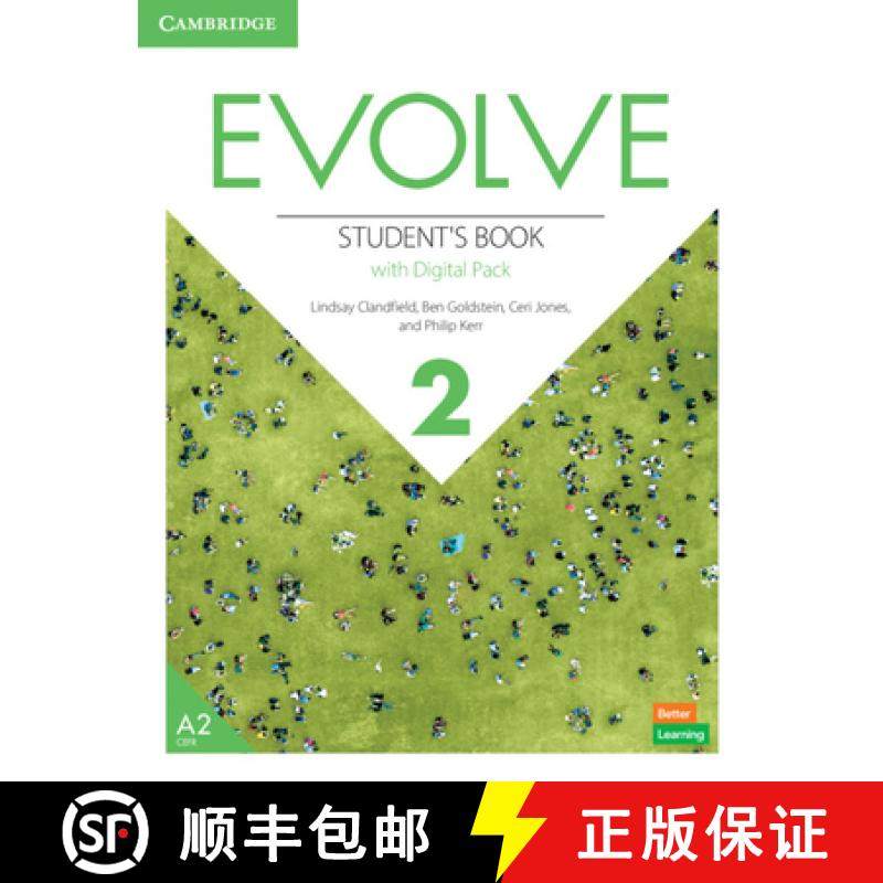 【3-4周达】Evolve Level 2 Student's Book with Digital Pack [9781009231794]