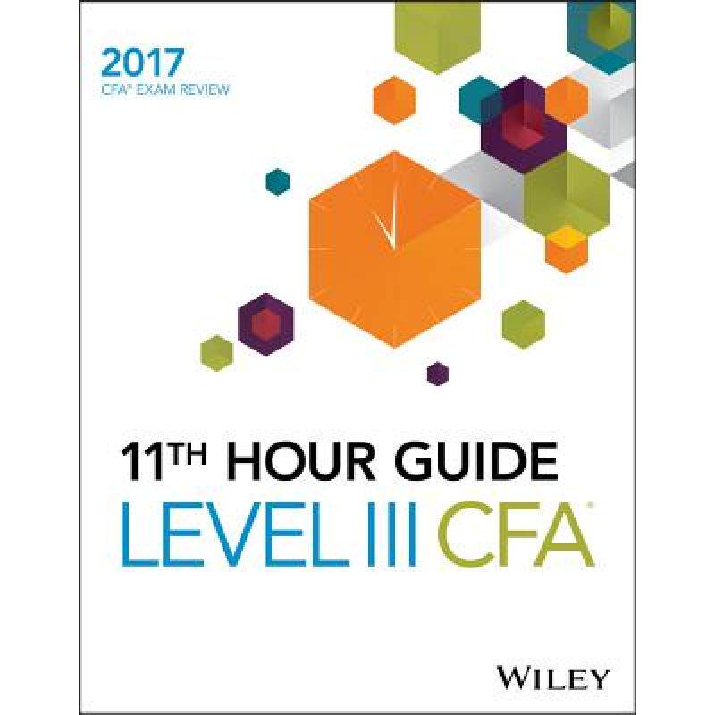 预订 wiley 11th hour guide for 2017 level. [9781119330936]
