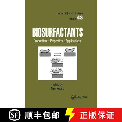 【3-4周达】Biosurfactants: Production: Properties: Applications [9780367402457]