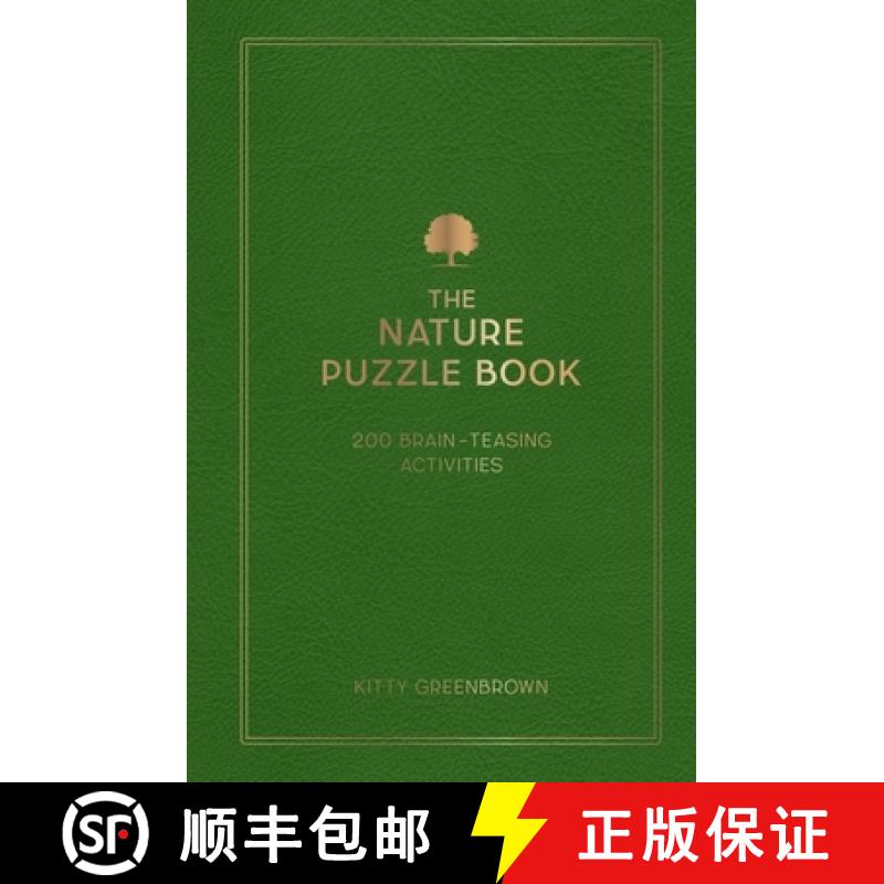 【2-3周达】Nature Puzzle Book: 200 Brain-Teasing Activities, from Crosswords to Quizzes [9781837995332]