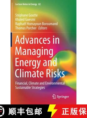 【3-4周达】Advances in Managing Energy and Climate Risks : Financial, Climate and Environmental Susta... [9783030714024]