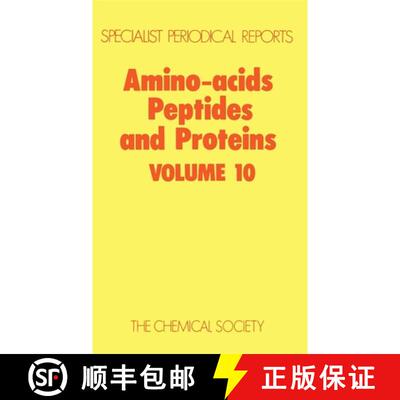【3-4周达】精装 Amino Acids, Peptides and Proteins : Volume 10 [9780851860947]