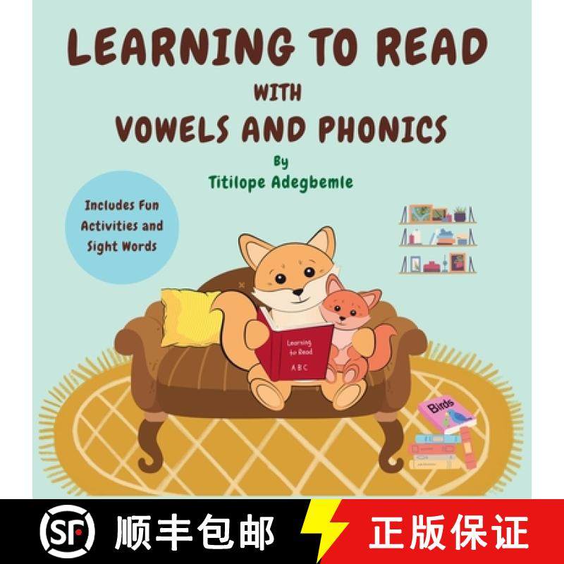 预订 Learning to Read with Vowels and Phonics [9781964198002]