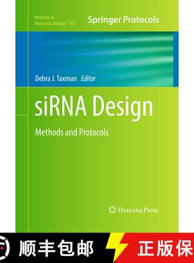 【3-4周达】siRNA Design : Methods and Protocols (Softcover reprint of the original 1st ed. 2013) (Sof... [9781493959785]