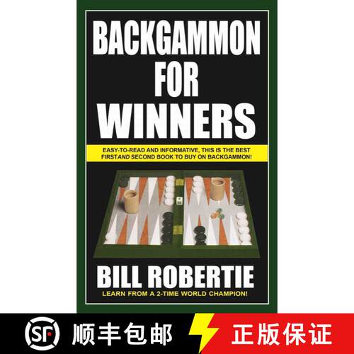 【3-4周达】Backgammon for Winners: Volume 1 [9781580423434]