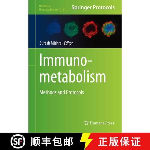 【3-4周达】精装 Immunometabolism: Methods and Protocols [9781071608012]