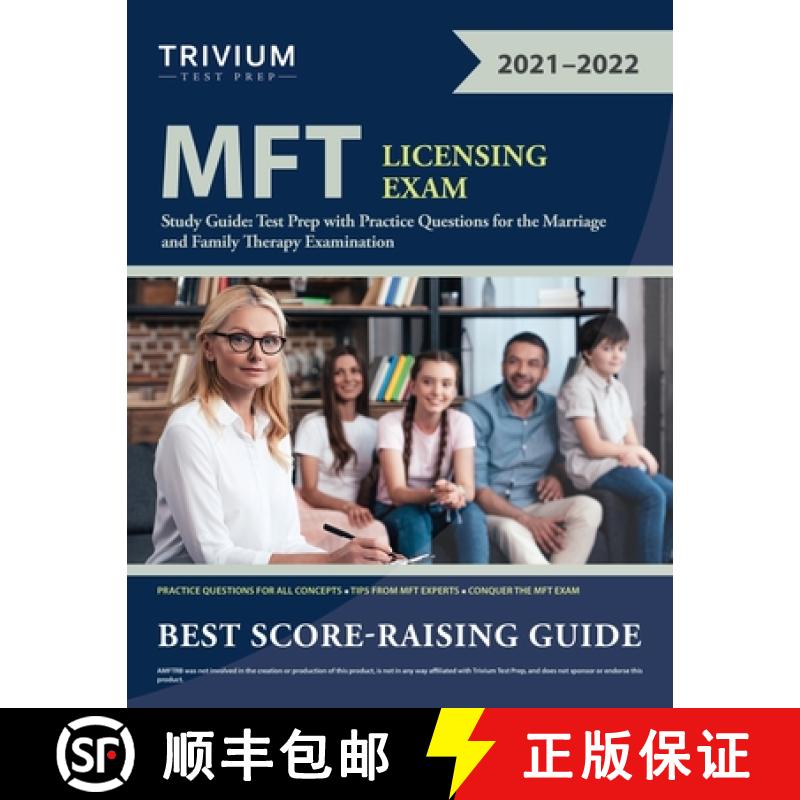 【3-4周达】MFT Licensing Exam Study Guide: Test Prep with Practice Questions for the Marriage and Fam... [9781635308655]