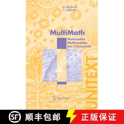 【3-4周达】MultiMath: Matematica Multimediale per l'Università [9788847002289]
