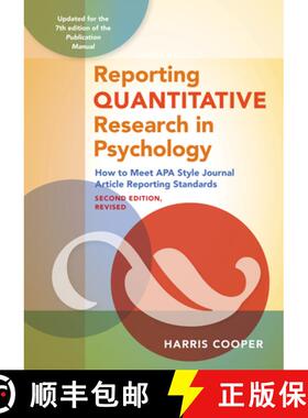 【3-4周达】Reporting Quantitative Research in Psychology: How to Meet APA Style Journal Article Repor... [9781433832833]