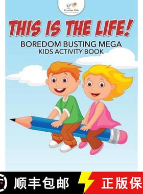 【3-4周达】This is the Life! Boredom Busting Mega Kids Activity Book [9781683775775]