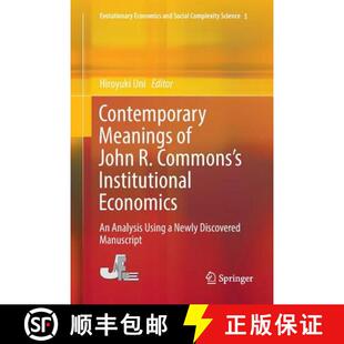 Commons Analysis Institutional Meanings John 9789811098161 N... Contemporary Economics Using 4周达