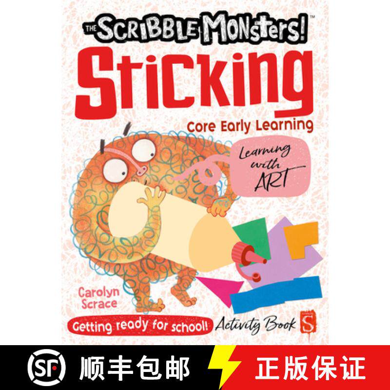 【3-4周达】Scribble Monsters!: Sticking [9781913337100]