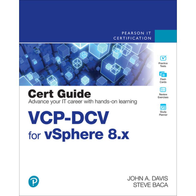 【4周达】Vcp-DCV for Vsphere 8.X Official Cert Guide [9780138169886] 书籍/杂志/报纸 科学技术类原版书 原图主图