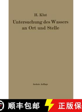 【3-4周达】Untersuchung des Wassers an Ort und Stelle (6. Auflage 1931) [9783662280409]