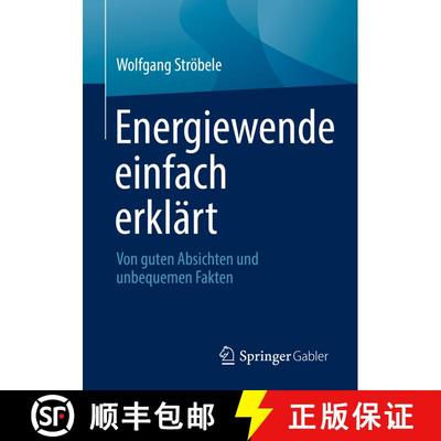 【3-4周达】Energiewende einfach erklärt : Von guten Absichten und unbequemen Fakten [9783658366902]