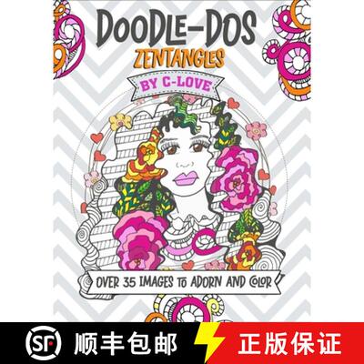【3-4周达】Doodle-Dos: Zentangles [9780998233994]