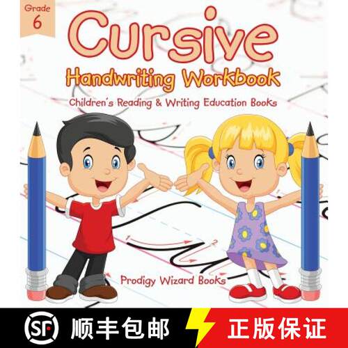 【3-4周达】Cursive Handwriting Workbook Grade 6 : Children's Reading & Writing Education Books [9781683233053]