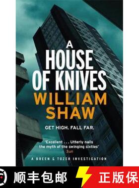 【3-4周达】House of Knives: the second Breen & Tozer mystery set in the corrupt underground of 60's L... [9781848667426]