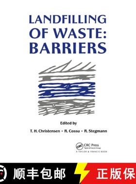 【3-4周达】Landfilling of Waste: Barriers: Barriers - Barriers [9780419159902]