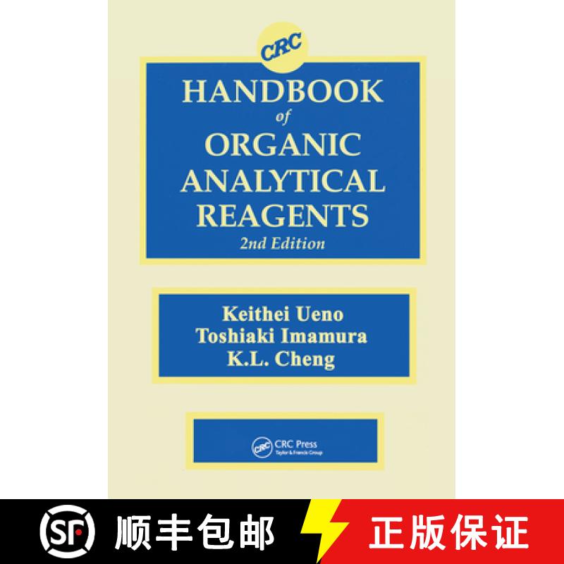 【3-4周达】CRC Handbook of Organic Analytical Reagents [9780367450212]