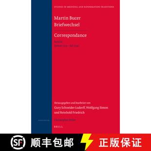 Juli Briefwechsel Januar Band Bucer Correspondance 9789004309876 预订 1534 Martin