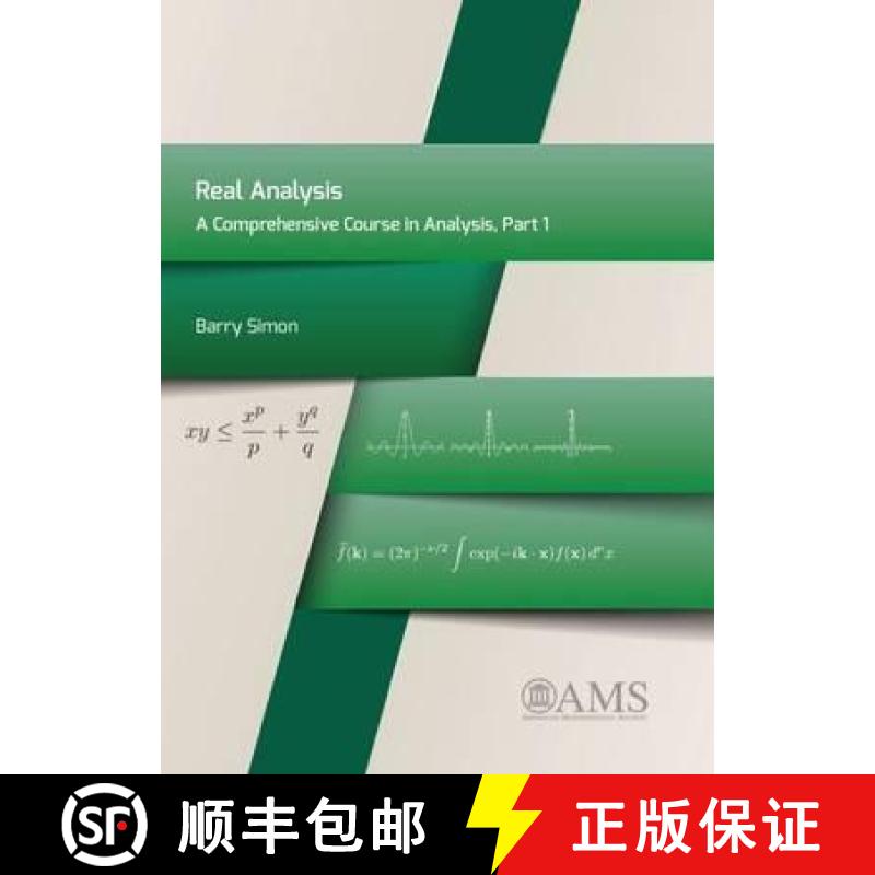 【3-4周达】Real Analysis: A Comprehensive Course in Analysis, Part 1 [9781470410995]