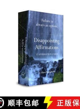 【3-4周达】Disappointing Affirmations Deck : 52 Affirmation Cards [9781797236926]
