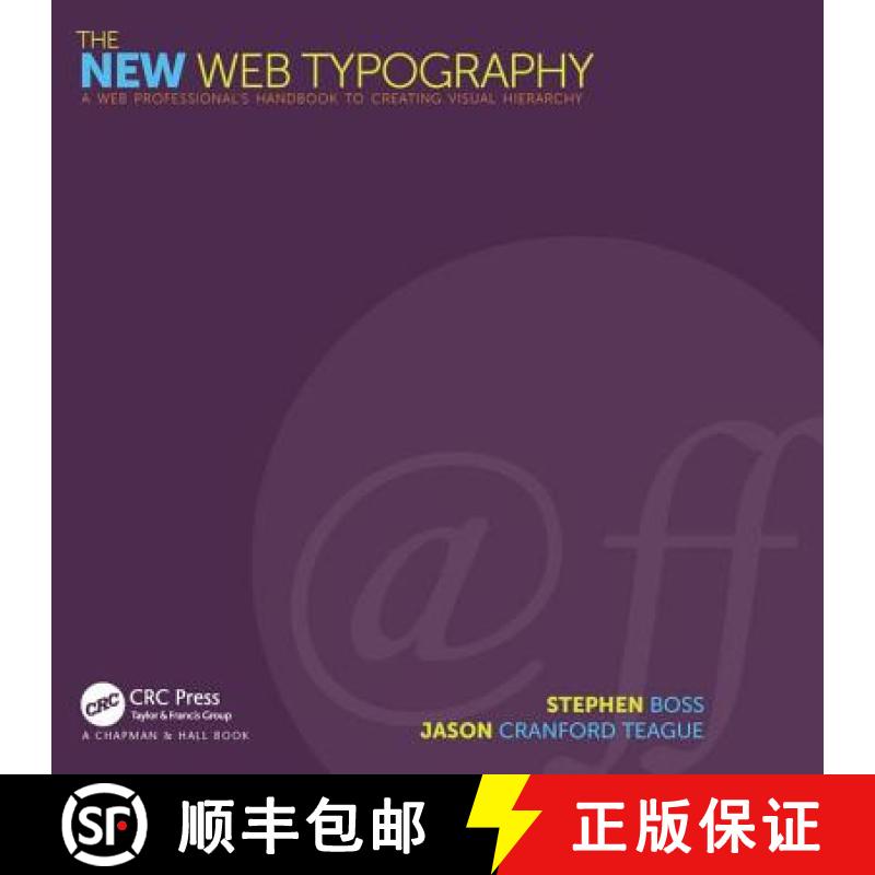 【3-4周达】The New Web Typography: Create a Visual Hierarchy with Responsive Web Design [9781138781399]