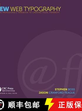 【3-4周达】The New Web Typography: Create a Visual Hierarchy with Responsive Web Design [9781138781399]