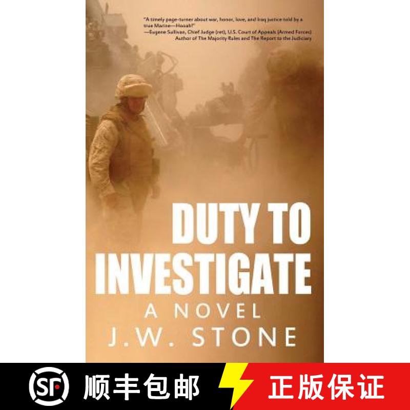 【2-3周达】Duty to Investigate: A Novel [9781944353049]