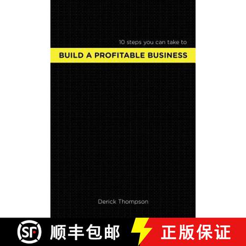 【3-4周达】Build A Profitable Business: 10 steps you can take to build a profitable business [9780692778456]