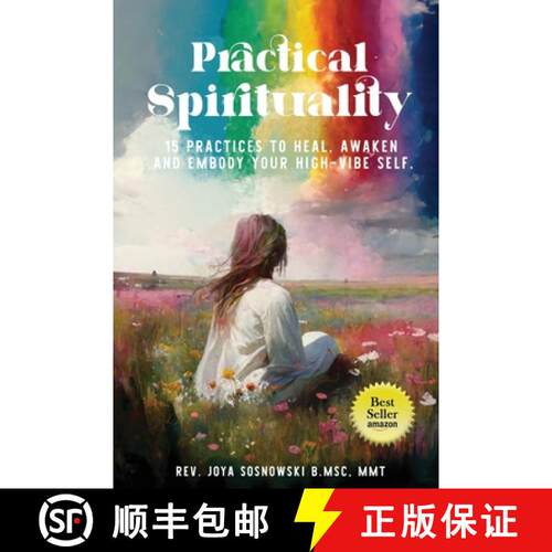 【3-4周达】Practical Spirituality: 15 Practices to Heal, Awaken and Embody Your High-Vibe Self [9781732956636]