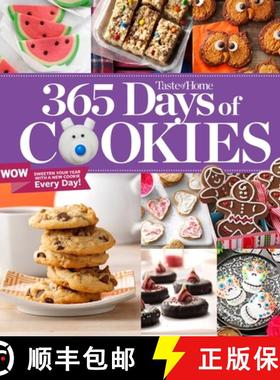 【3-4周达】Taste of Home 365 Days of Cookies: Features Seasonal Recipes and Baking Tips [9781621458227]