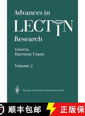 【3-4周达】Advances in Lectin Research [9783662110621]